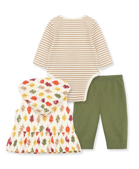 pajamas children's place|Little Me Fall Leaves 3Pc .